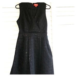 Kirna Zabête black dress with a V neck size 6